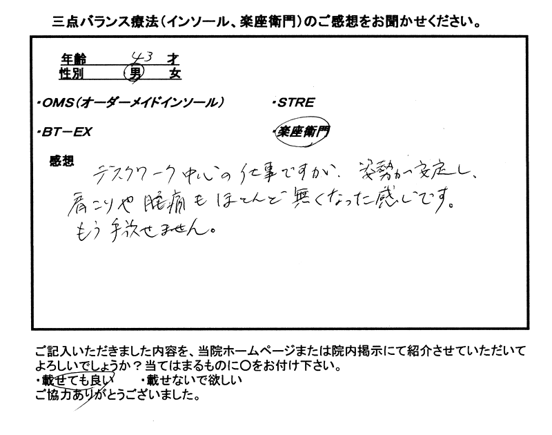 楽座衛門の感想